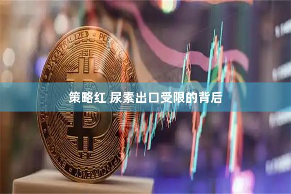 策略红 尿素出口受限的背后